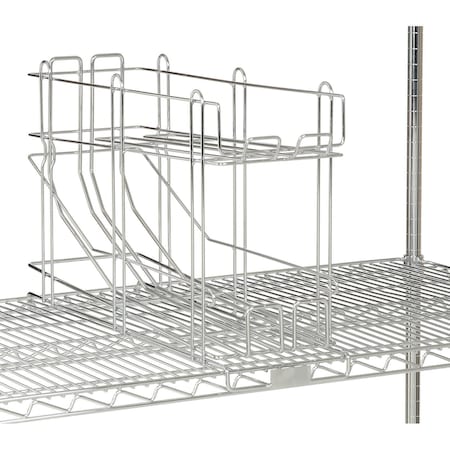 Global Industrial Can Rack Dispenser - Chrome Finish CR10C